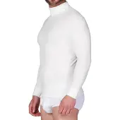 Beeren Heren Thermo Colshirt - Lange mouwen - Warm thermoshirt hoge hals - Zwart / XXL
