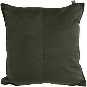 OVERSEAS Middlestitch Velours Kussen Olive 45 x 45 cm