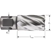 Rotec HSS-XE Kernboor SILVER-LINE, universeel 19, ø22x30 - 5362200