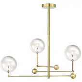 Toolight App918-3Cp Hanglamp Goud 95X95X95Cm