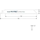 Rotec RECIPROZAAGBLAD RC480 / S922HF (VPE 5)