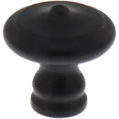 Intersteel Meubelknop Ø25 mm smeedijzer zwart