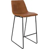 Dorel Home Bowden-Barkruk - Karamel PU