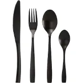 Novastyl - 24delige bestekset - RVS Black