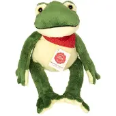 Teddy HERMANN® Knuffel Kikker Bungelend 28 cm
