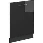 Vicco Vaatwasserfrontpaneel Fame-Line Antraciet Hoogglans 60 cm zonder werkblad, Model 54308