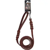 Spotted! Pro Leren Showlijn Bruin Musketon 1,2x180cm