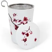Eigenart Theemok Met Zeef Tea Eve Cherry Blossom