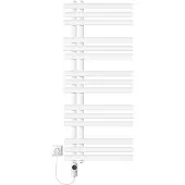 LuxeBath Badkamer radiator middenaansluiting 500x1200 mm wit met verwarmingselement 900W