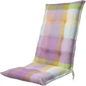 Madison Tuinstoelkussen Sya Purple Hoge Rug (123 x 50 cm)