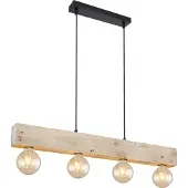 Globo Lighting Houten hanglamp Adalie