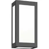 CMD Wandlamp buiten met bewegingssensor Aqua Rain, zwart, Roestvrij staal, Modern