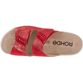 Rohde 5720 Slippers | Maat 42 Dames Rood