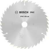 Bosch - Cirkelzaagblad Optiline Wood 254 x 30 x 2,0 mm, 40