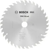 Bosch Cirkelzaagblad Optiline Wood, 165 x 20 x 1,7/1,2 mm, 36T