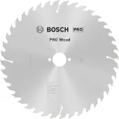 Bosch 2608640444 Pro Wood Cirkelzaagblad - 254 X 30 X 60T - Hout
