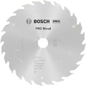 Bosch Cirkelzaagblad ST Wood 165x20x1.5/1.0x24T ACCU - 2608837685