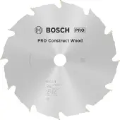 Bosch CIRKZB CONSTR. WOOD 190X20/16X2,6 12T FWF
