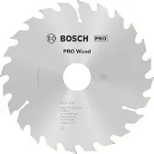 Bosch Accesorios CIRKELZAAGBLAD OPTILINE WOOD, 165 X 30 X 2,6 MM, 24T