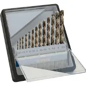 Bosch 2607019926 HSS Metaal-spiraalboorset 13-delig 1.5 mm, 2 mm, 2.5 mm, 3 mm, 3.2 mm, 3.5 mm, 4 mm, 4.5 mm, 4.8 mm, 5 mm, 5.5 mm, 6 mm, 6.5 mm