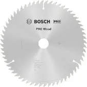Bosch Cirkelzaagblad Optiline Wood 254x30x2mm 60T