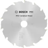 Bosch Lame de scie circulaire Construct Wood Ø210 x 30 x 2.8 mm - 2608640634