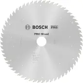 Bosch 2608837736 PRO Accu Tafelzaagblad Voor Hout - 254 X 30 X 60T