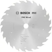 Bosch 2608837681 Cirkelzaagblad - 165 x 15,875 x 24T - Hout