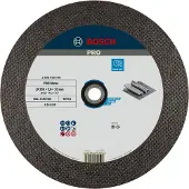 Bosch DOORSLIJPSCHIJF RECHT METAL A 24 R, 300 X 200 X 3,5 MM