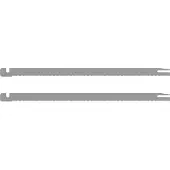 Bosch Accesorios 2607018011 Set zaagbladen, 2-delig, 200 mm, voor GSG 300