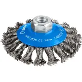 Bosch - Kegelborstel 100 mm, 0,5 mm, 12500 U/ min, 12 mm, 14
