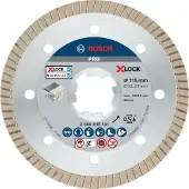 Bosch Accesorios Accessories 2608615131 X-LOCK-diamantdoorslijpschijf 115 mm Diameter 115 mm 1 stuk(s)