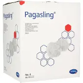 Paul hartmann ag steriele gaasjes, maat 4, gelijkmatig groot 18x10 St Wattenstaafje