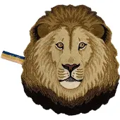 Doing Goods Ari Lion head vloerkleed L - 1.45.10.092.700.5