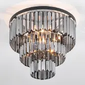 LumenXL Luxe zwarte plafondlamp - Royce