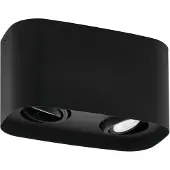 Eglo Caminales-Z, 2 lampen, LED, GU10, zwart