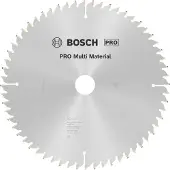 Bosch Cirkelzaagblad Multi Material, 254 x 30 x 3,2 mm, 60T