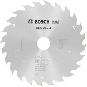 Bosch PRO Wood cordless 2608837668 Hardmetaal-cirkelzaagblad 136 x 20 mm Aantal tanden: 24 1 stuk(s)