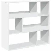 vidaXL Boekenkast 100x33x156,5 cm bewerkt hout wit