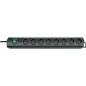 Brennenstuhl Primera-Line stekkerdoos 8-voudig zwart 2 m H05VV-F 3G1,5 *FR/BE*