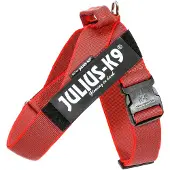 JULIUS K-9 riemtuig rood maat 1