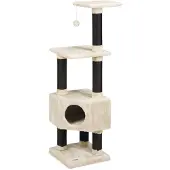 Beeztees Figado - Krabpaal - Creme - 40x40x135 cm
