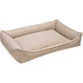 Beeztees orthopedische hondenmand Zia Beige 120 x 80 cm