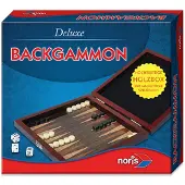 Noris Deluxe Backgammon (Frans, Italiaans, Engels, Duits)