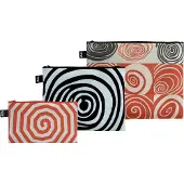 LOQI Zip Pockets - Spirals gerecycled