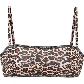 Copenhagen Studios Bikinitop beige / bruin / zwart