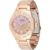 GUESS Analoog horloge 'Sangria' goud / rose-goud / lichtroze