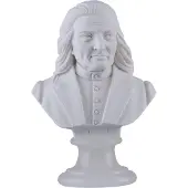 Giannelli Music Gifts - Albast borstbeeld Franz Liszt 22 cm