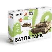 Cartonic - BATTLE TANK - 3D puzzel- puzzels- DIY- kinderen en volwassenen