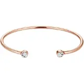 Elli - Armband - Dames Armring Geo Minimal met kristallen in 925 sterling zilver - Dames